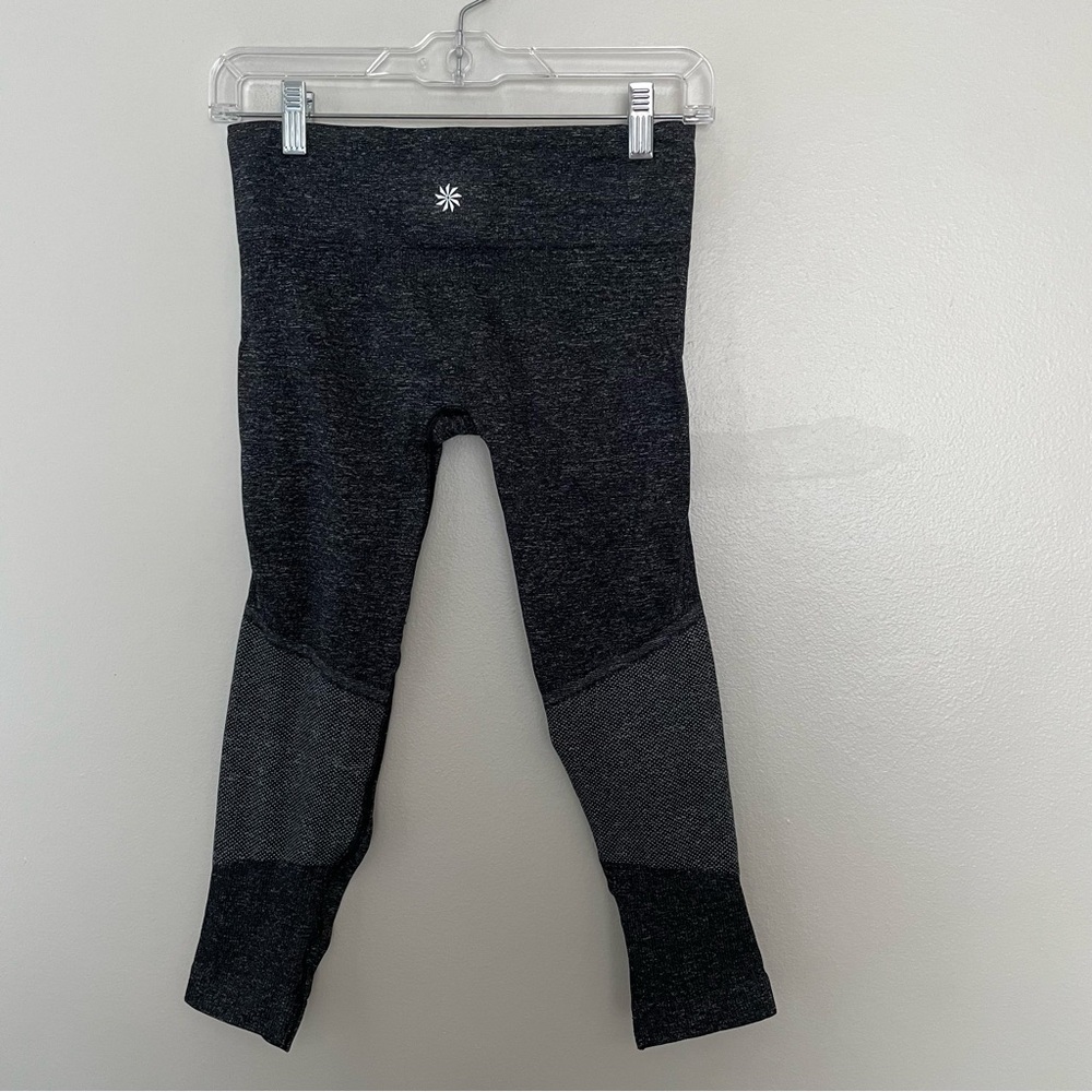 Athleta Charcoal Heather Seamless Leggings women XS